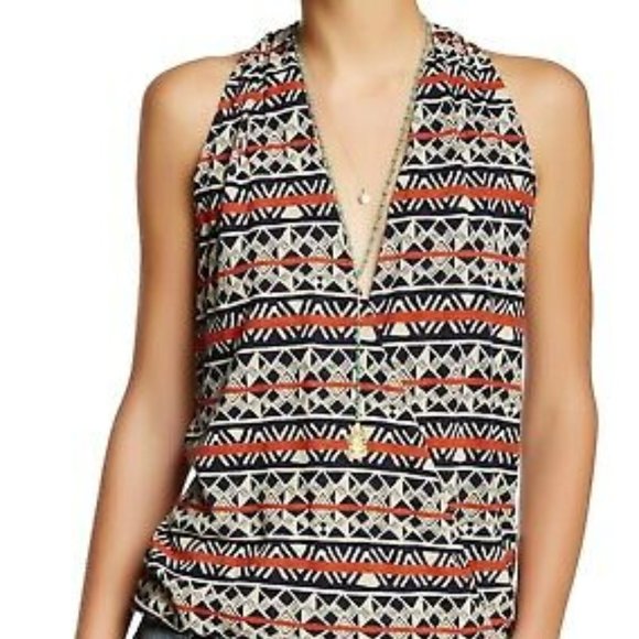 Lucky Brand Tops - 💯EUC! Lucky Brand Boho Tribal Print Tank T